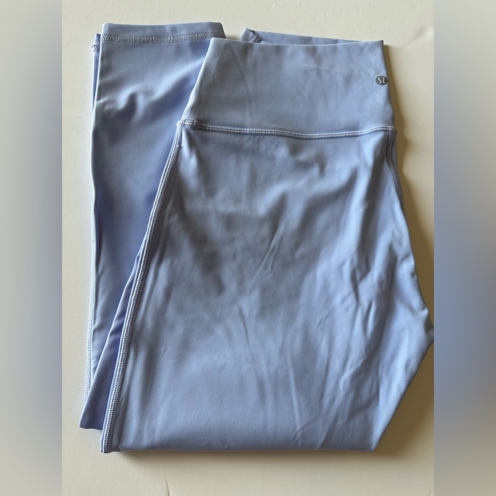 Lululemon Athletica Wunder Under Periwinkle Leggings